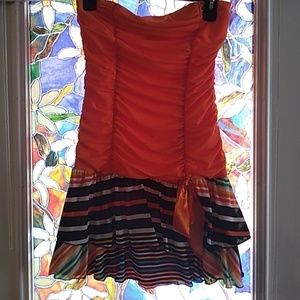 One piece mini dress